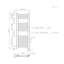 Angelinna Curved Towel Rail Heated Towel Rails-1796815509-1796815514