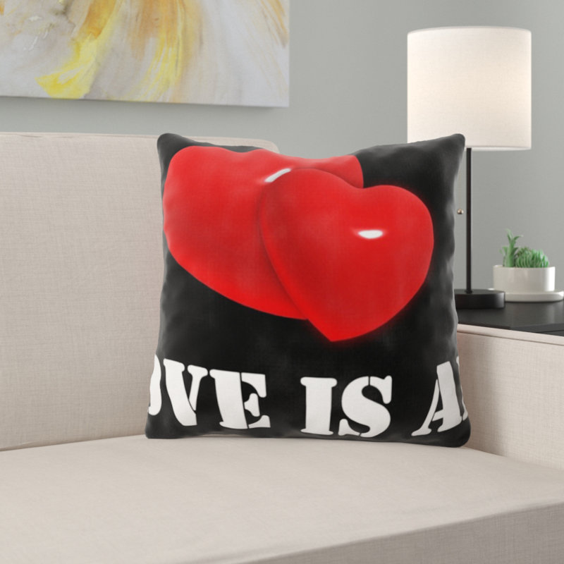 Coussin décoratif cardiaque