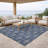 Machine Washable Indoor/Outdoor Chantille ACN2917 Lattice Rug-1640103749-1640103745