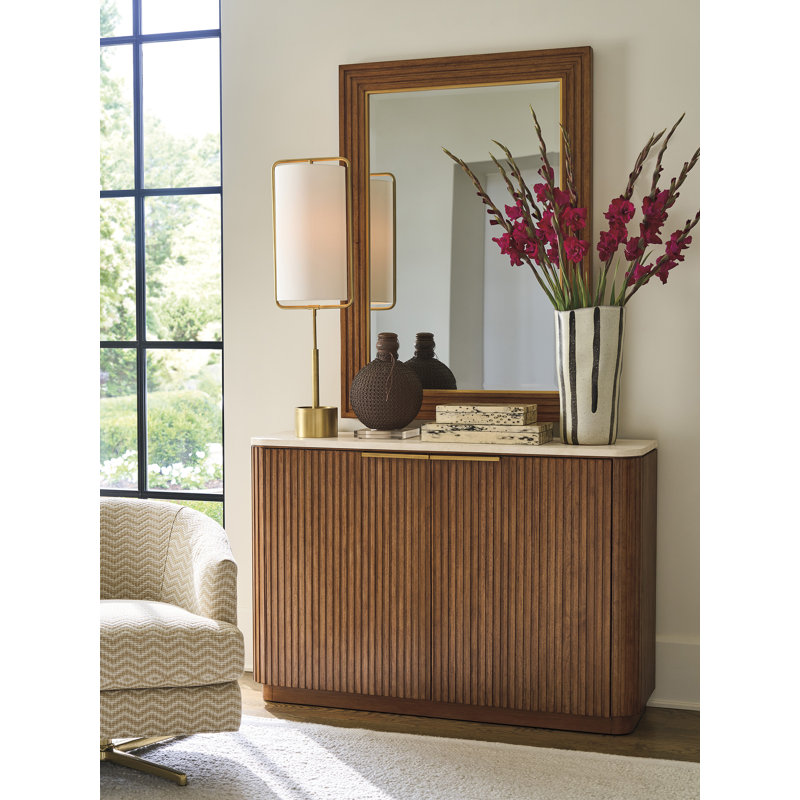 La Costa Rectangle Solid Wood Mirror