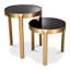 Buena Glass Nesting End Table