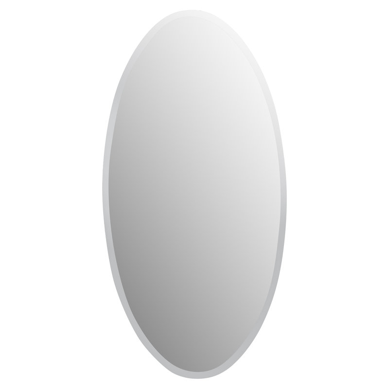 Anaelle Oval Wall Mirror, 30" H x 22" W