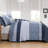 3-Piece Striped Plaid Boho Quilt Set Soft Microfiber Bedding Set-123121963-123121959