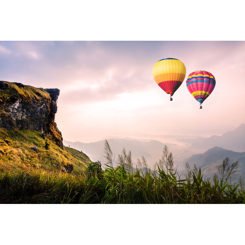 Mountain At Phucheefa by Artpritsadee - Wrapped Canvas Print, 30cm H x 46cm W