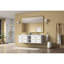 84 po W Miroir de salle de bain avec cadre en métal, corrosion, reflet transparent, meuble-lavabo, se suspend de plusieurs façons, or, rouille en alliage d'aluminium, meuble-lavabo HD facilement-438189539-438189550
