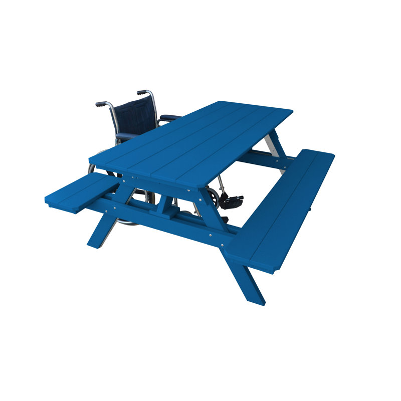 Table de pique-nique Awat, Bleu