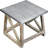 Ishamel Steel Top End Table