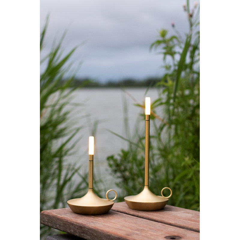 Wick Pro Black, Brass, 6.5" H x 4.7" W x 4.7' D