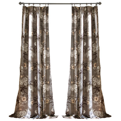 Botanical Garden Room Darkening Curtain Pair