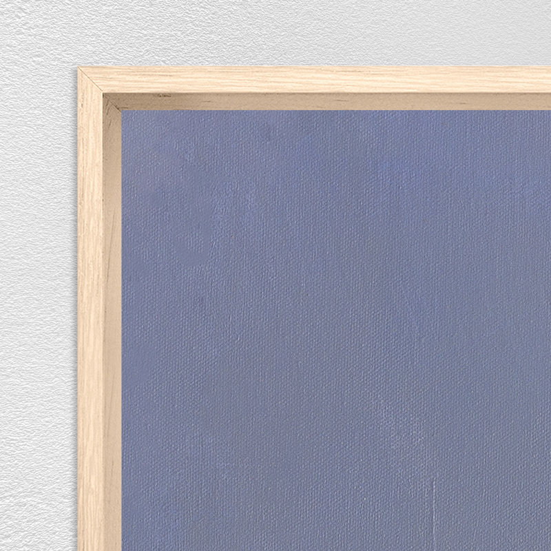 Spring Evening, No, Beige Floater Frame Canvas