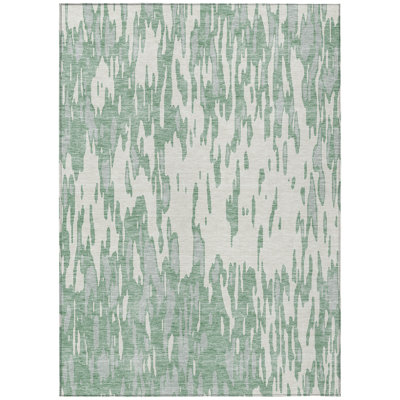 Aleighna Area Rug with Non-Slip Backing