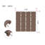 Carreaux de terrasse en plastique emboîtables-124010518