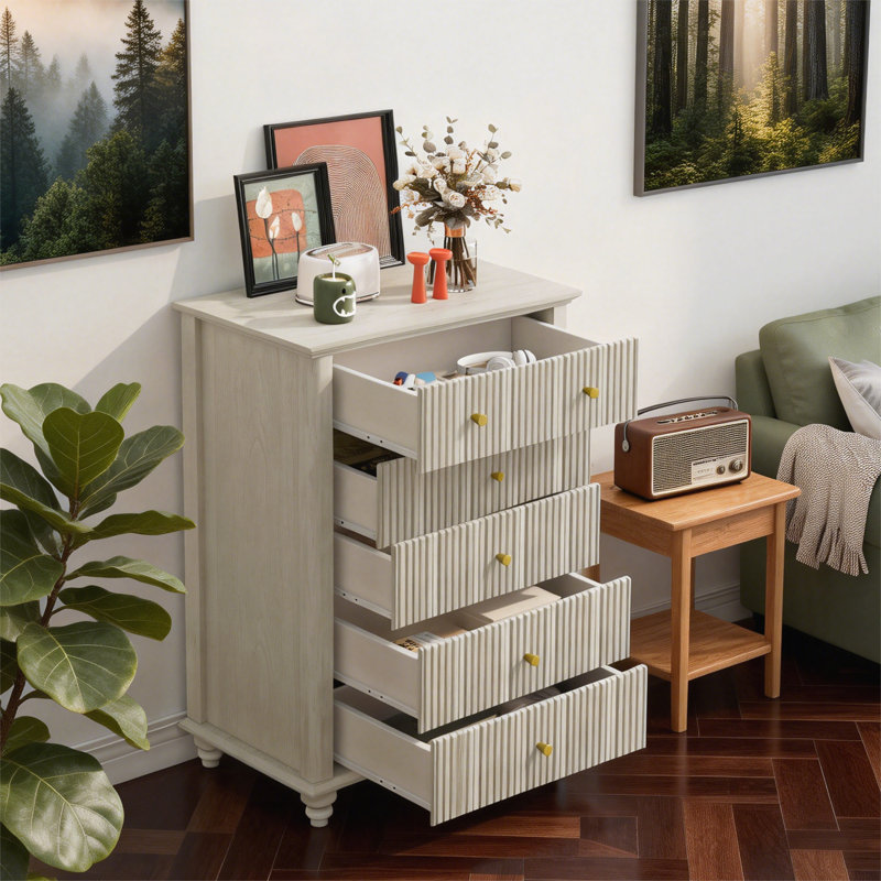 Organisateur de tiroir pour chambre à coucher, salon, couloir, Beige
