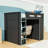 Full Size Loft Bed With Desk, RGB Light And USB Port-136095027
