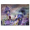 " Abstract Field Of Purple Flowers "