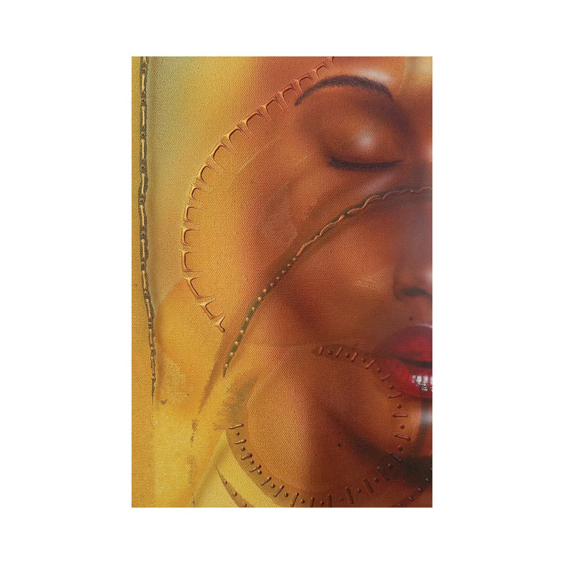 Elemental Girl 1 Piece Wrapped Canvas Painting, 20.32 cm H x 30.48 cm W