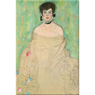 « portrait of amalie zuckerkandl on toile », reproduction d’art sur toile tendue