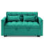 Lit de 54,33 pouces avec fonction pliable, 3 longueurs. Dossier réglable en velours. Look contemporain. Coussin confortable. Positions. Tissu doux et pieds en plastique. 2 coussins. Living Essential Essential In