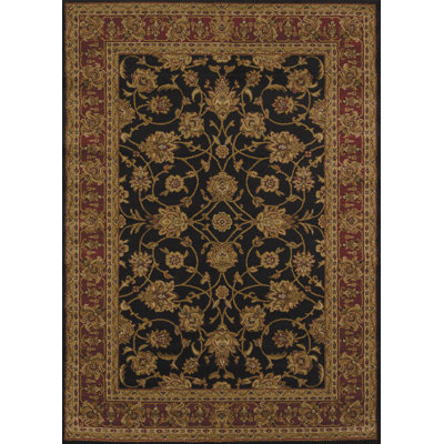 Tapis noir / beige Myrna Reza