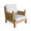 Fauteuil luxueux à assise profonde