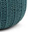 Pouf rond en coton tricoté à la main Shelby-1488724505