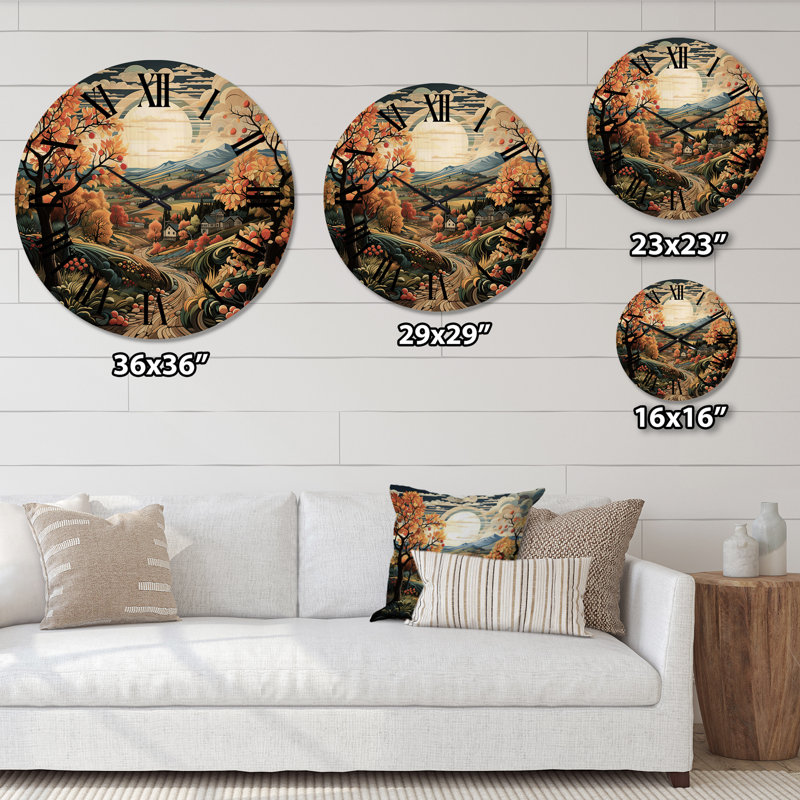 Horloge murale Ishmam, Grand