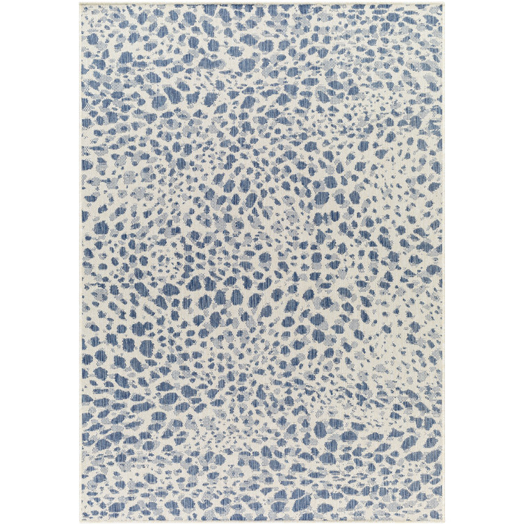 Almaville Blue Outdoor Area Rug