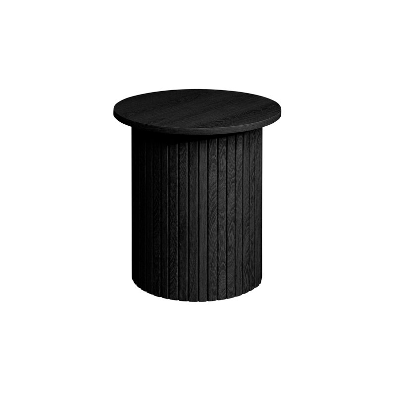 Suire End Table, Black, Black