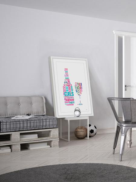 Eyre Tarney - Single Picture Frame Print, 91cm H x 61cm W x 3.8cm D