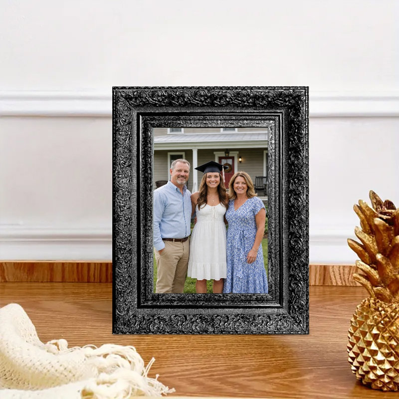 Cadre 3 photos noir raffiné pour photos et cadeaux d'anniversaire 5 "x 7", Noir, 3, L 5 po x H 7 po