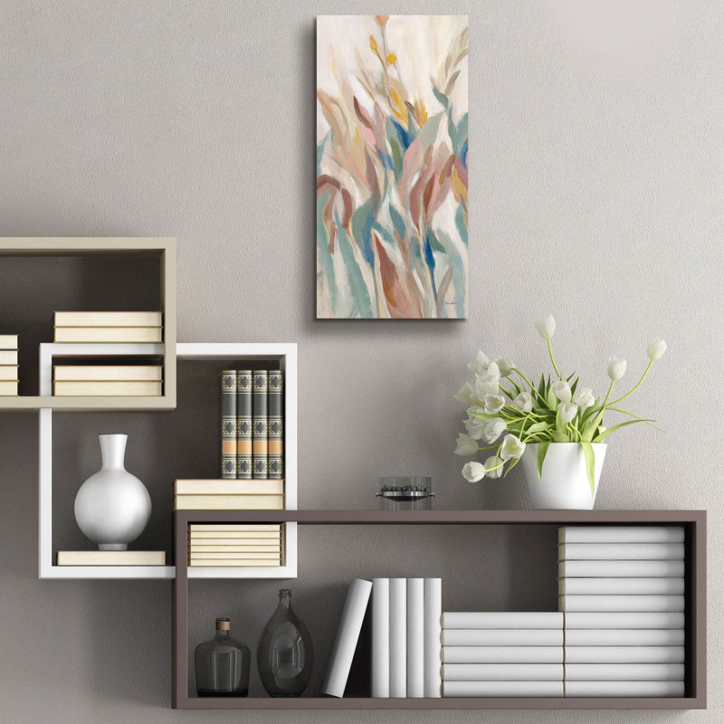  «Eden Breeze 2» par Silvia Vassileva, art mural en verre acrylique, 12 po x 24 po