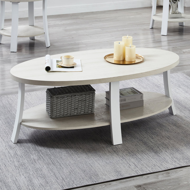 Table basse Hansmeier, Blanc