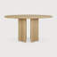 Roller Max Round Solid Wood Dining Table-1760477987