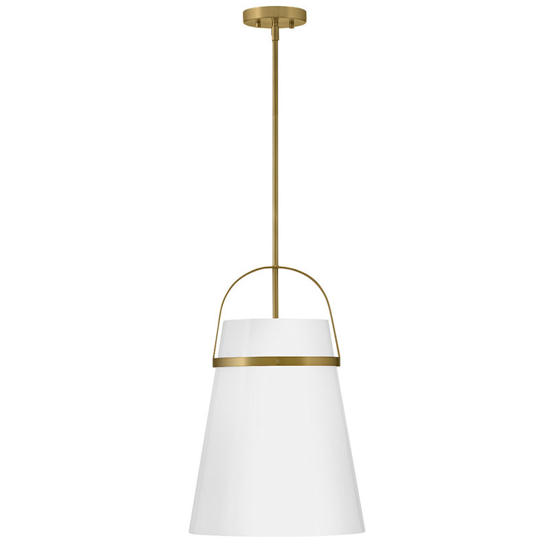 Luminaire suspendu moyen moderne, Bronze