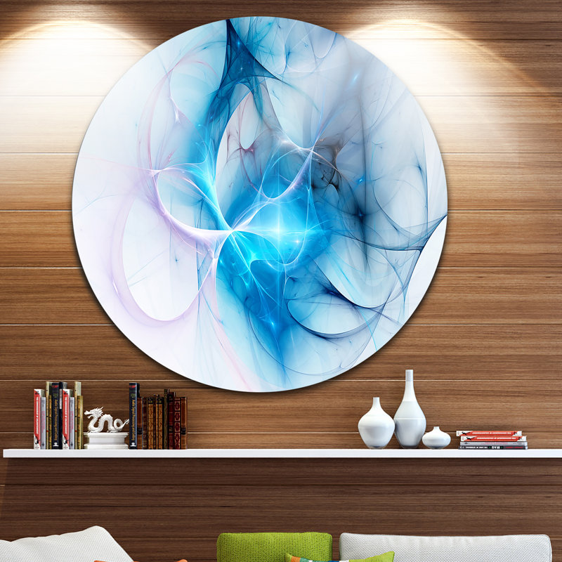 Corwin, «Blue Nebula Star», impression sur toile, H 23 po x l 23 po x P 1 po, Métal