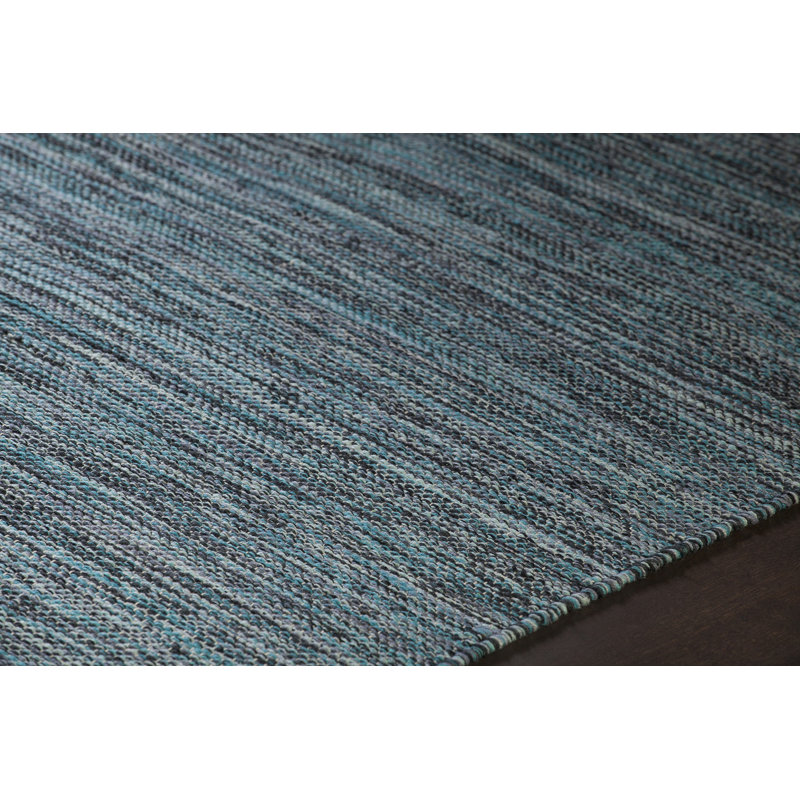 India Handmade Cotton Area Rug, Rectangle 7'9" x 10'6"