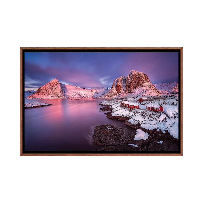 David Martin Castan - Floater Frame Print on Canvas, Grey, 66.04 cm H x 45.72 cm W