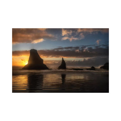 Island Sunsets by Andy Amos - Wrapped Canvas Print