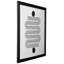 Cadre flottant, impression sur toile