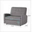 Fauteuil inclinable manuel 47 po de largeur