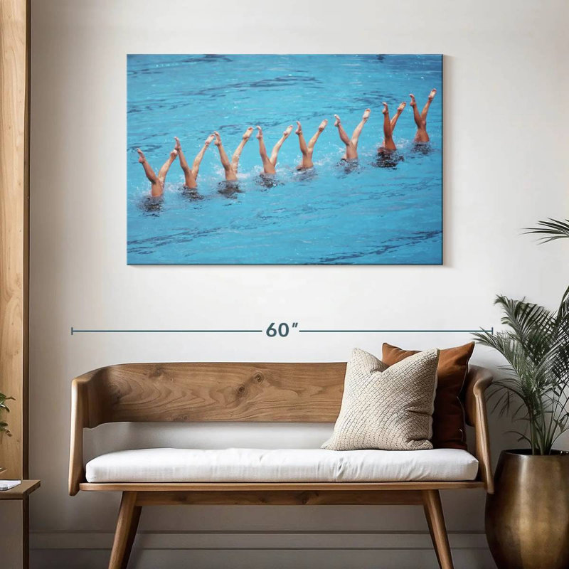 Sireci Synchronized Swimmers Routine, 30" H x 45" W