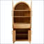 Grand garde-manger arqué 71 po avec porte vitrée et tiroir caché 71 po-126511883