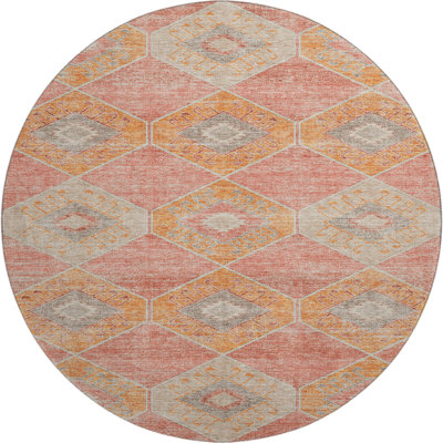 Premium Machine Washable Mayfield AMF1857 Aztec Rug