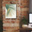  «Retro Big Leaf 2 Green Gold» par Danhui Nai, art mural sur toile-415087151