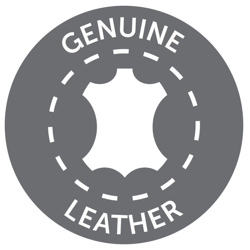 Brooksley Top Grain Genuine Italian Leather Swivel Barrel Chair (Set of 2), Snow