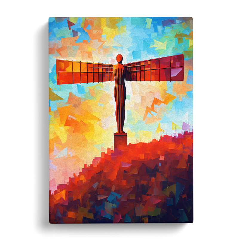 Angel Of The North Pop - Wrapped Canvas