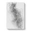 Road Through a Winter Forest in Abstract - Wrapped Canvas Drawing - Wrapped Canvas-55340243