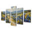 Blue Blue Meadow Charm Blue Bonnets VI - Ensemble de décorations murales Blue Bonnets