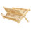 Folding 2-Tier Dish Drying Kitchen Rack in Bamboo