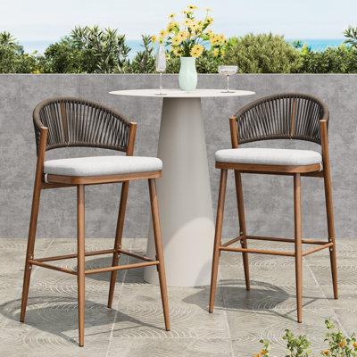 Extérieur de style moderne de 2 avec coussin d'eau, cadre en aluminium, PE, forme, cadre de finition et